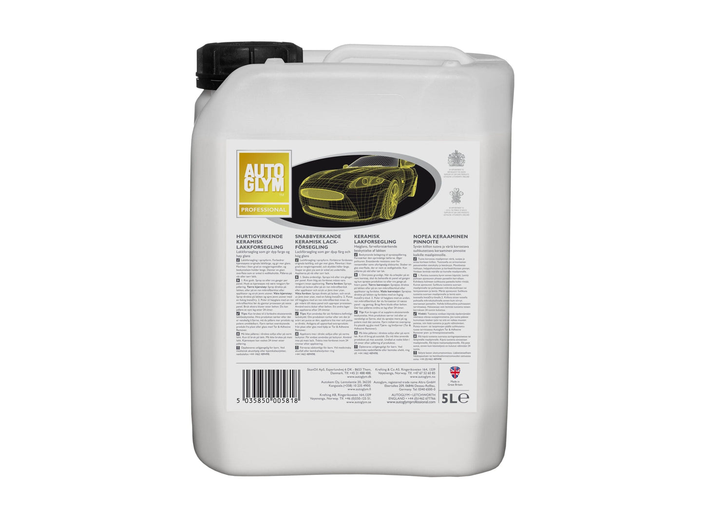 Autoglym Instant Ceramic Coating 5 L