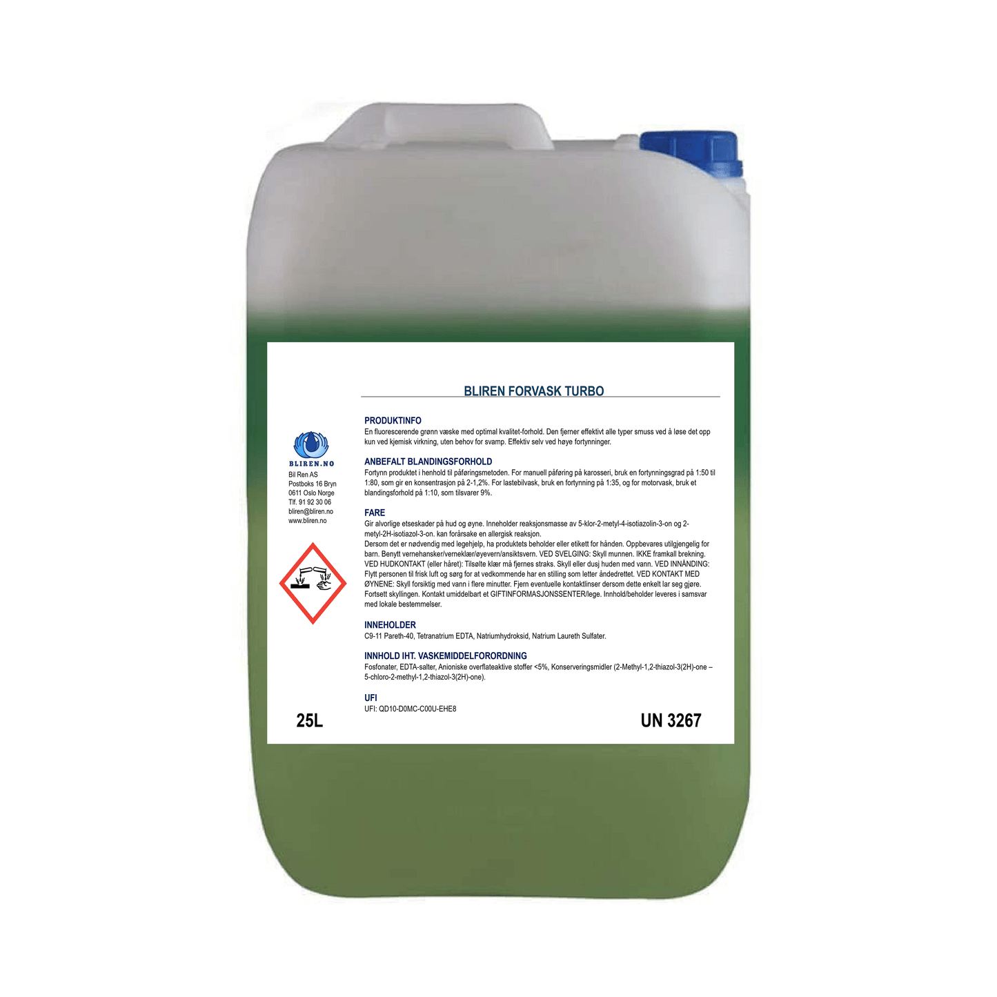 Bliren Forvask Turbo