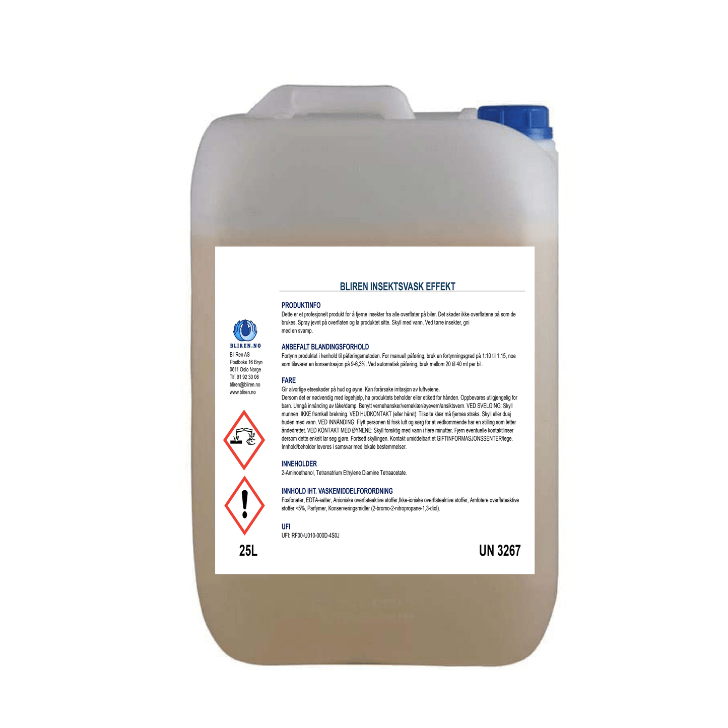 Bliren Insektsvask Effekt