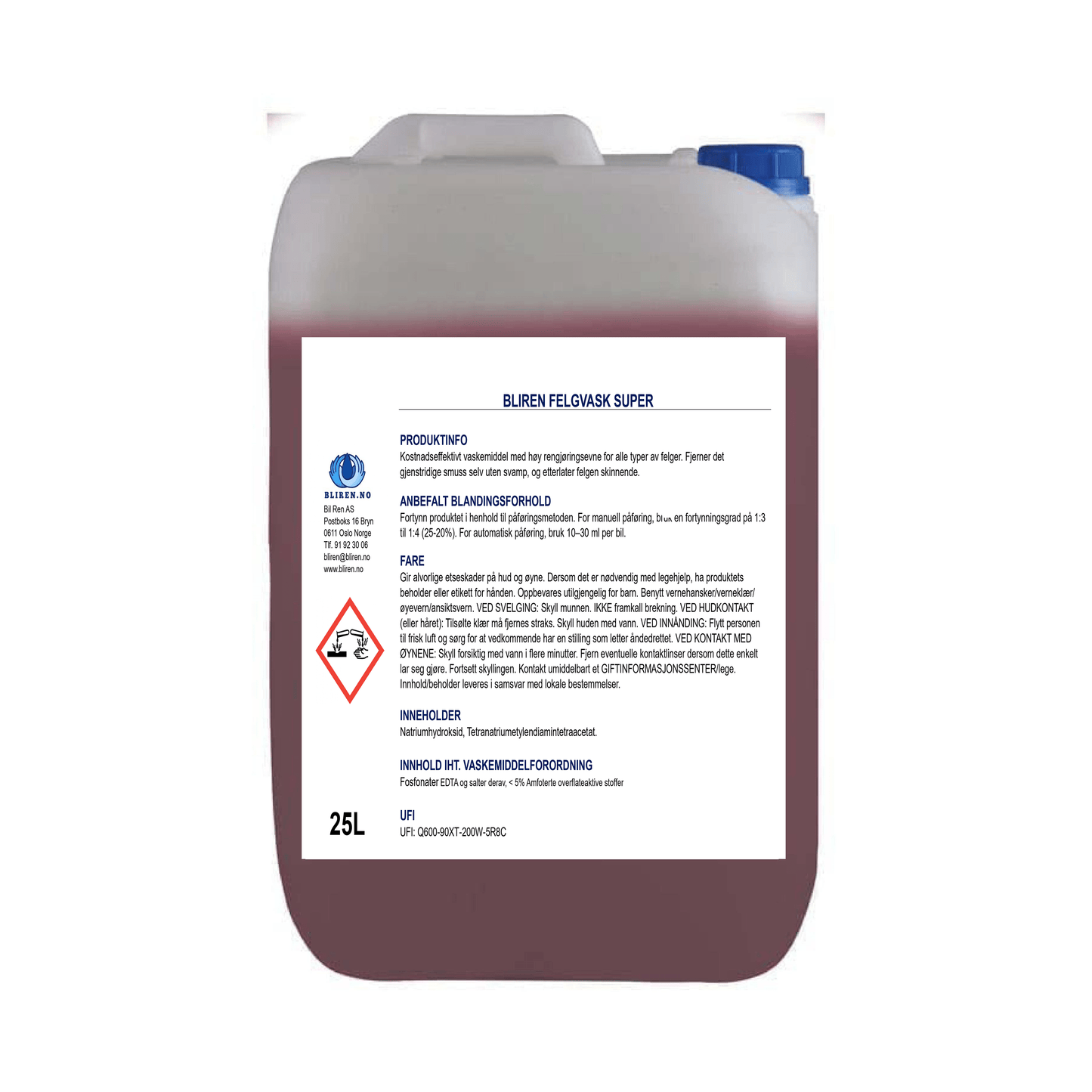 Bliren Felgvask Super