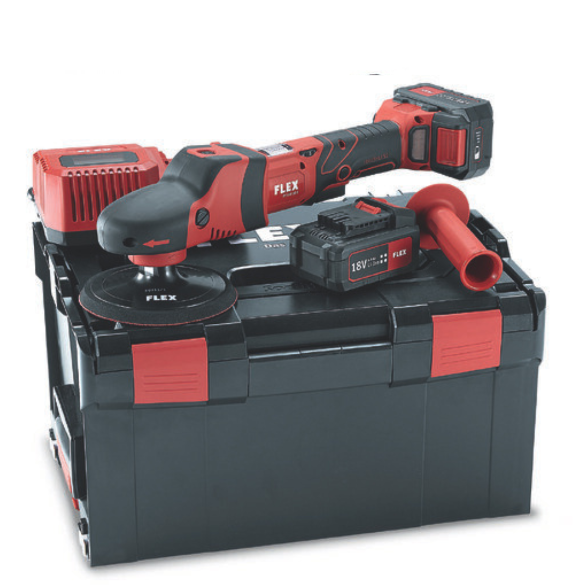 Flex PE 150 18.0-EC/5.0 Set Roterende Poleringsmaskin